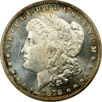 1878 7TF Morgan Dollar ($1) Reverse of 1878 Obverse Image