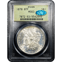 1878 8TF Morgan Dollar ($1) OGH SLAB Image