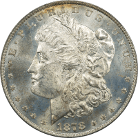 1878 8TF Morgan Dollar ($1) OGH OBVERSE Image