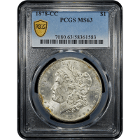 1878-CC Morgan Dollar ($1) SLAB Image