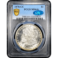 1878-CC Morgan Dollar ($1) Obverse Slab Image
