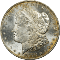 1878-CC Morgan Dollar ($1) Rattler Obverse Image