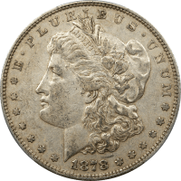 1878 Morgan Dollar ($1) 8TF VAM 14.15 Lines in Hair Obverse Image