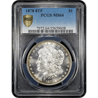 1878 Morgan Dollar ($1) Obverse Slab Image