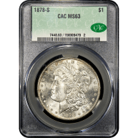 1878-S Morgan Dollar ($1) Obverse Slab Image
