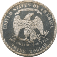 1878 Trade Dollar ($1) Reverse Image