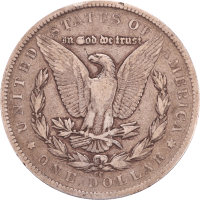 1879-CC Morgan Dollar ($1) Capped Die Reverse Image