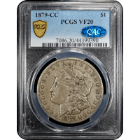 1879-CC Morgan Dollar ($1) Obverse Slab Image