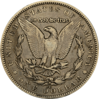 1879-CC Morgan Dollar ($1) VAM 3 Capped Die REVERSE Image