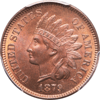 1879 Indian Cent (1c) OBVERSE Image