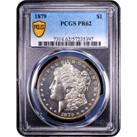 1879 Morgan Dollar ($1) Obverse Slab Image