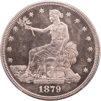 1879 Trade Dollar (T$1) Obverse Image