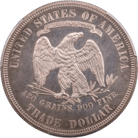1879 Trade Dollar (T$1) Reverse Image
