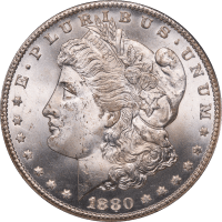 1880-CC Morgan Dollar ($1) OGH Obverse Image