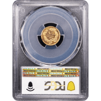 1880 Gold Dollar (G$1) Reverse Slab Image