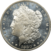1880 Morgan Dollar ($1) Obverse Image