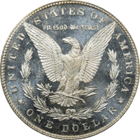 1880 Morgan Dollar ($1) Reverse Image