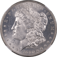 1880-O Morgan Dollar ($1) OBVERSE Image