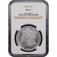 1880-O Morgan Dollar ($1) SLAB Image