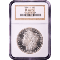 1880-S Morgan Dollar ($1) Obverse Slab Image