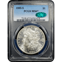 1880-S Morgan Dollar ($1) SLAB Image