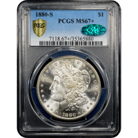 1880-S Morgan Dollar ($1) Obverse Slab Image