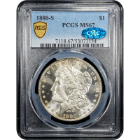 1880-S Morgan Dollar ($1) Obverse Slab Image