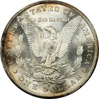 1880-S Morgan Dollar ($1) REVERSE Image