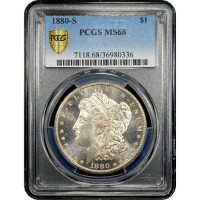 1880-S Morgan Dollar ($1) Obverse Slab Image