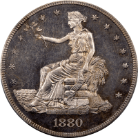 1880 Trade Dollar (T$1) Obverse Image