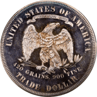 1880 Trade Dollar (T$1) Reverse Image
