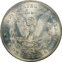 1880/79-CC Morgan Dollar ($1) Reverse of 1878 OGH REVERSE Image