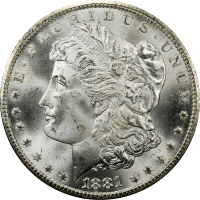 1881-CC GSA Morgan Dollar ($1) OBVERSE Image