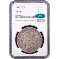 1881-CC Morgan Dollar ($1) SLAB Image