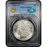 1881-CC Morgan Dollar ($1) SLAB Image