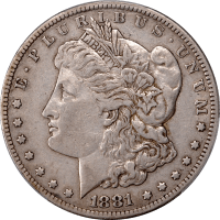 1881-CC Morgan Dollar ($1) Obverse Image