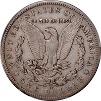 1881-CC Morgan Dollar ($1) Reverse Image