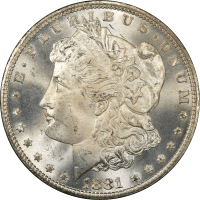 1881-CC Morgan Dollar ($1) Rattler OBVERSE Image
