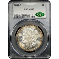 1881-S Morgan Dollar ($1) Obverse Slab Image