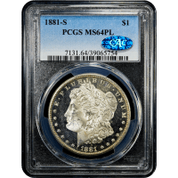 1881-S Morgan Dollar ($1) SLAB Image
