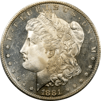 1881-S Morgan Dollar ($1) Obverse Image