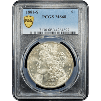 1881-S Morgan Dollar ($1) Obverse Slab Image