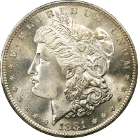 1881-S Morgan Dollar ($1) Obverse Image