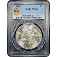 1881-S Morgan Dollar ($1) Obverse Slab Image