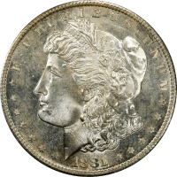 1881-S Morgan Dollar ($1) Rattler OBVERSE Image