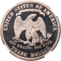1881 Trade Dollar ($1) Reverse Image