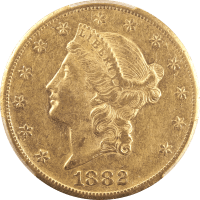 1882-CC Liberty Gold Double Eagle ($20) OBVERSE Image