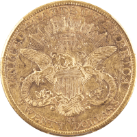 1882-CC Liberty Gold Double Eagle ($20) REVERSE Image