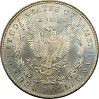 1882 Morgan Dollar ($1) OGH REVERSE Image
