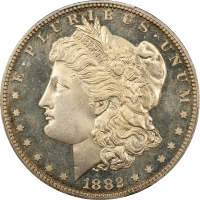 1882 Morgan Dollar ($1) OBVERSE Image